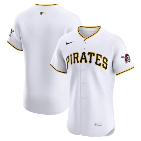 Pittsburgh Pirates Home Elite Jersey - White