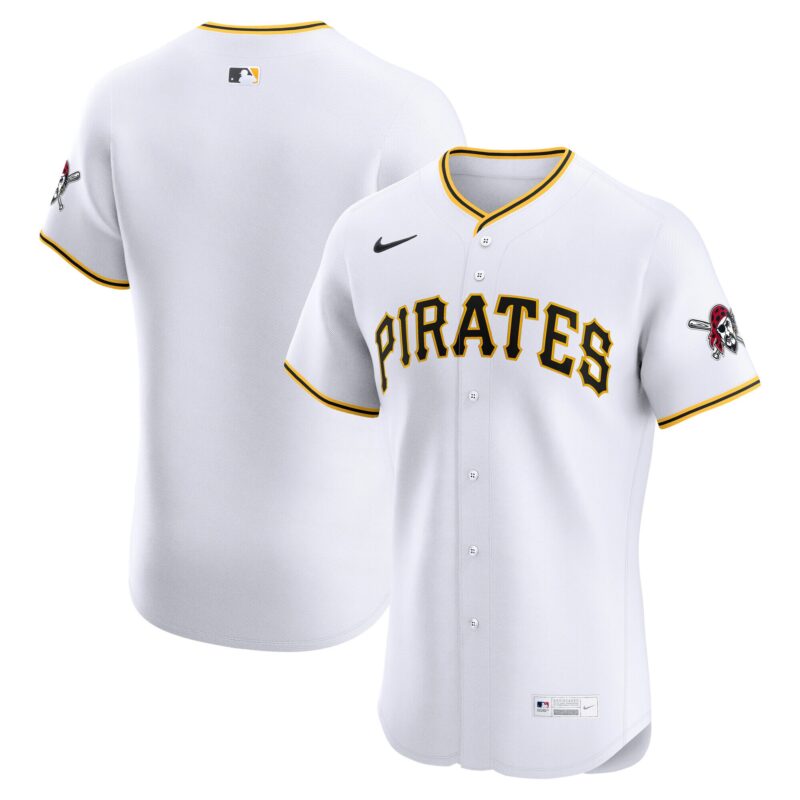 Pittsburgh Pirates Home Elite Jersey - White