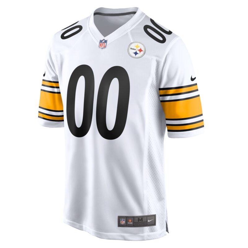 Pittsburgh Steelers Game Custom Jersey - White - Image 2