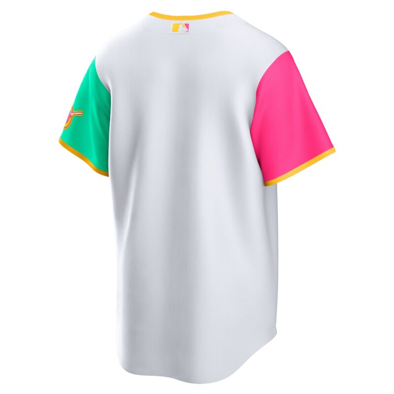 San Diego Padres City Connect Team Jersey - White - Image 3