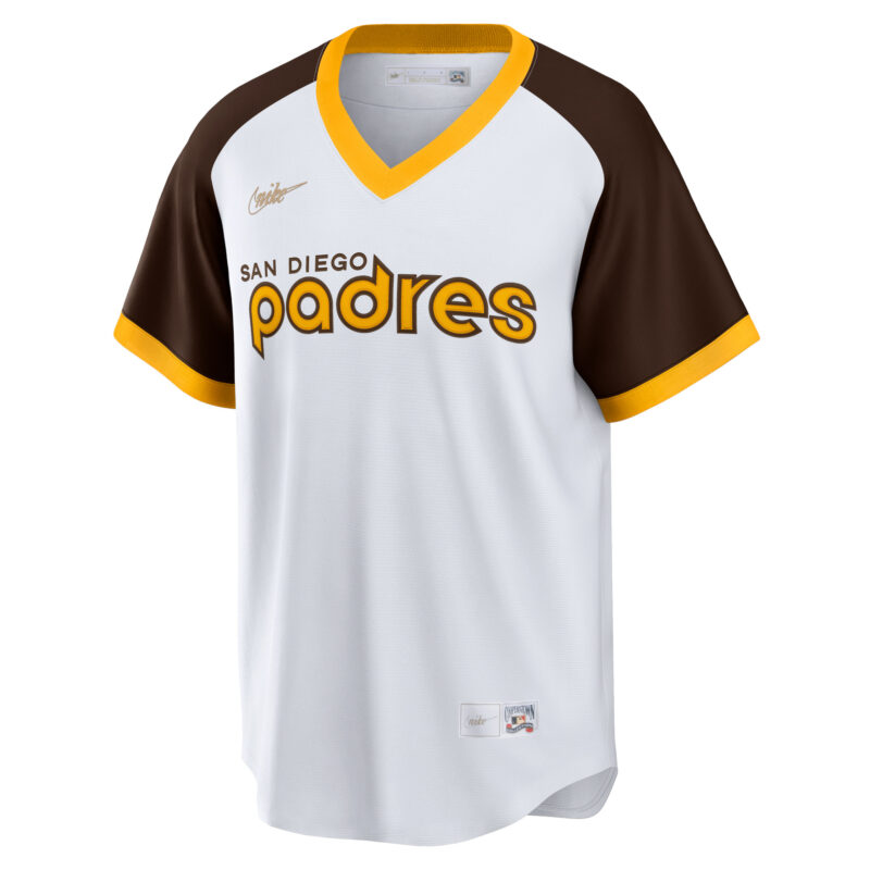 San Diego Padres Home Cooperstown Collection Team Jersey - White - Image 2