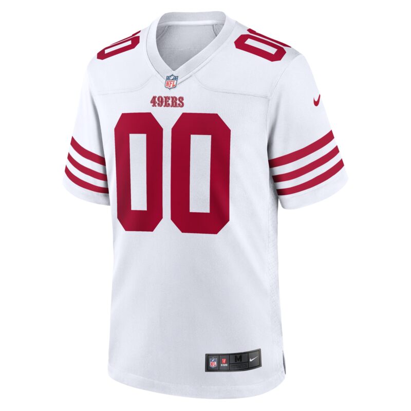 San Francisco 49ers Game Custom Player Jersey - White - Image 2