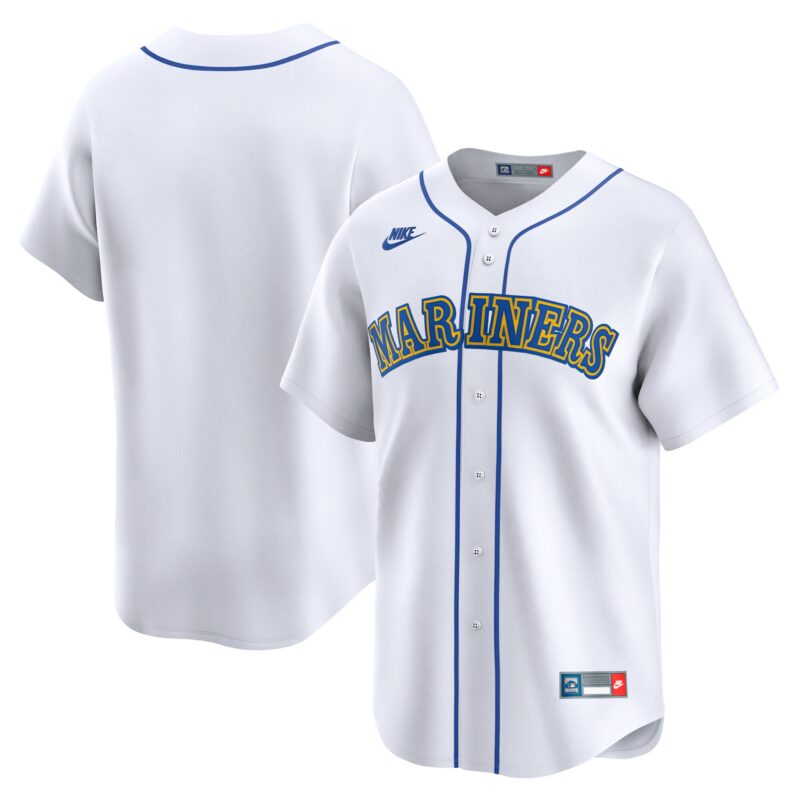 Seattle Mariners Cooperstown Collection Limited Jersey - White