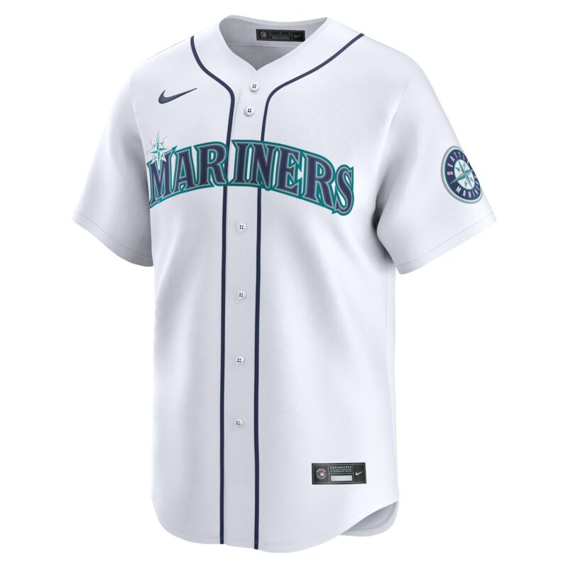Seattle Mariners Home Limited Pick-A-Player Retired Roster Jersey - White - Image 2