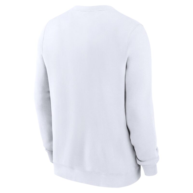 St. Louis Cardinals Cooperstown Collection Fleece Pullover Sweatshirt - White - Image 3