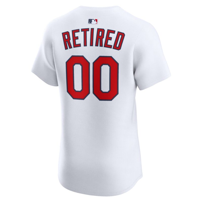 St. Louis Cardinals Home Elite Pick-A-Player Retired Roster Jersey - White - Image 3