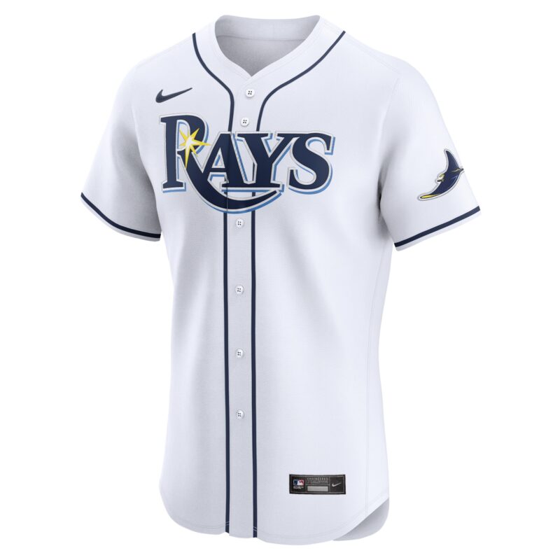 Tampa Bay Rays Home Elite Jersey - White - Image 2