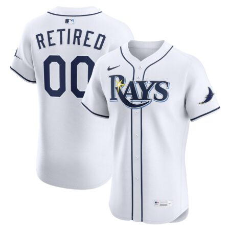 Tampa Bay Rays Home Elite Pick-A-Player Retired Roster Jersey - White