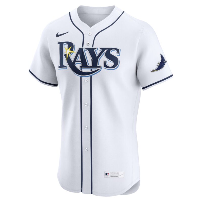 Tampa Bay Rays Home Elite Pick-A-Player Retired Roster Jersey - White - Image 2