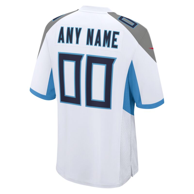 Tennessee Titans Custom Game Jersey - White - Image 3