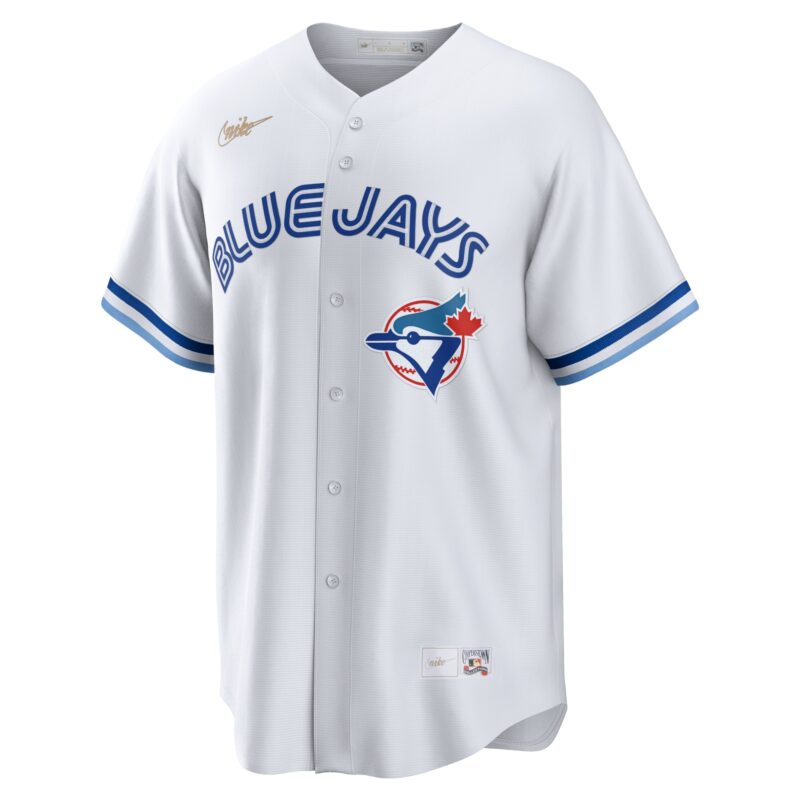 Toronto Blue Jays Home Cooperstown Collection Team Jersey - White - Image 2