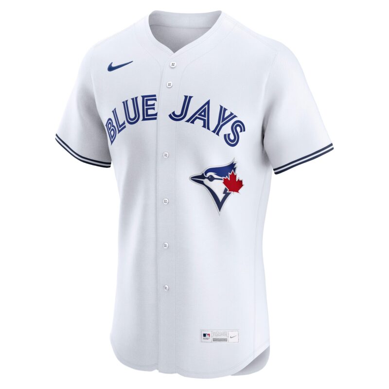 Toronto Blue Jays Home Elite Jersey - White - Image 2