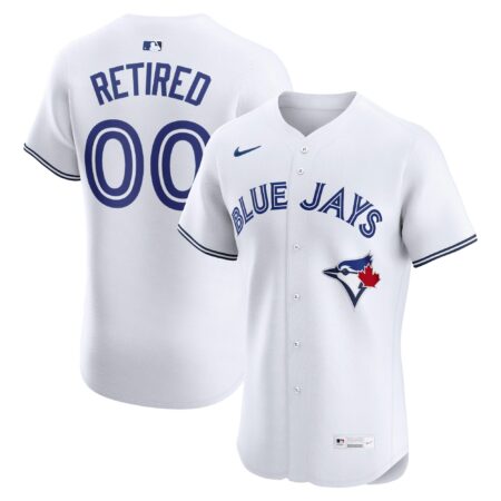 Toronto Blue Jays Home Elite Pick-A-Player Retired Roster Jersey - White