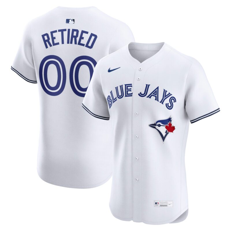 Toronto Blue Jays Home Elite Pick-A-Player Retired Roster Jersey - White