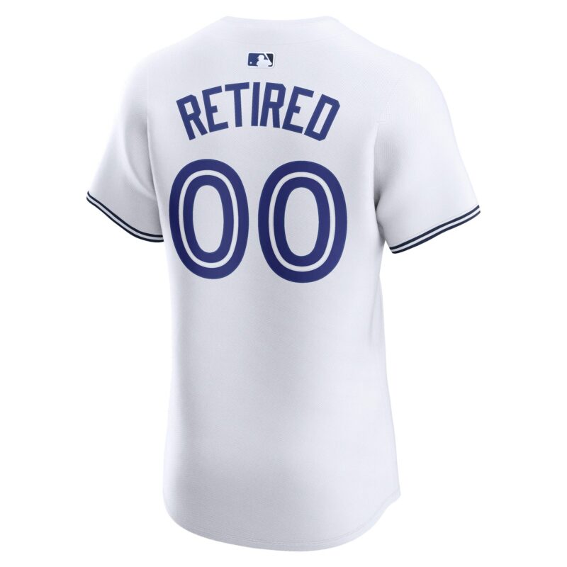 Toronto Blue Jays Home Elite Pick-A-Player Retired Roster Jersey - White - Image 3