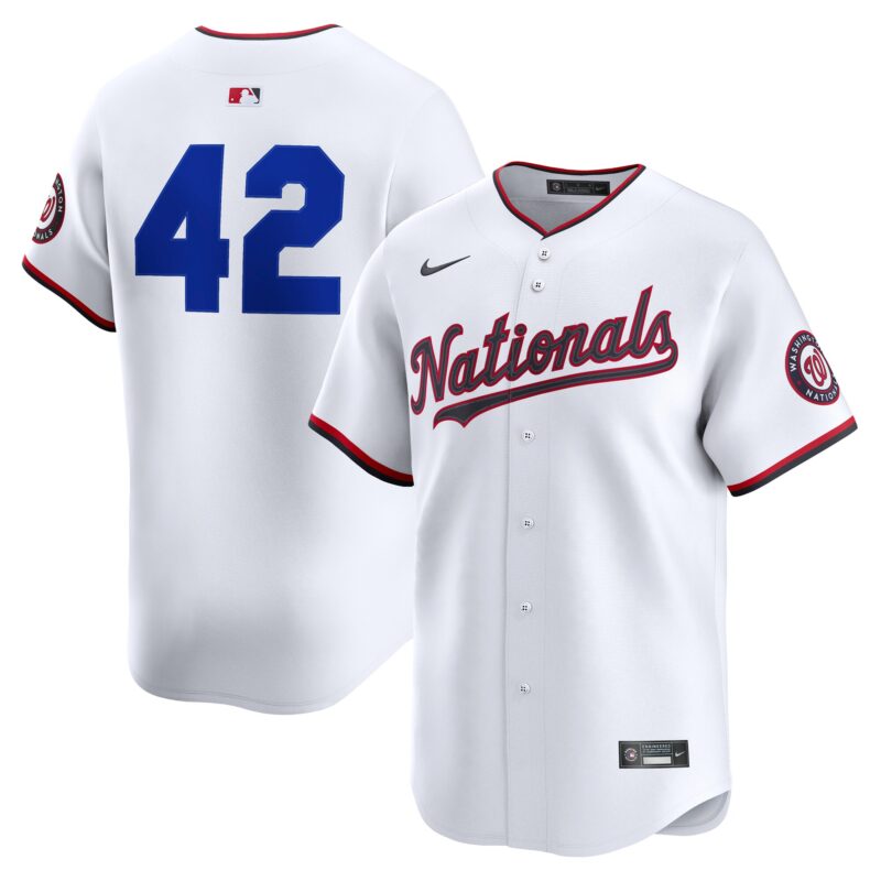 Washington Nationals Home 2025 Jackie Robinson Day Limited Jersey – White