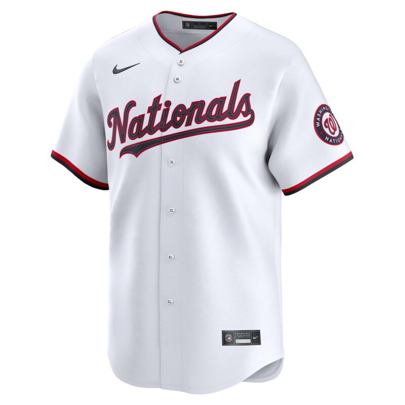 Washington Nationals Home 2025 Jackie Robinson Day Limited Jersey – White - Image 2