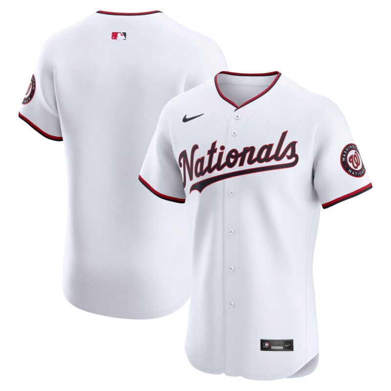 Washington Nationals Home Elite Jersey - White