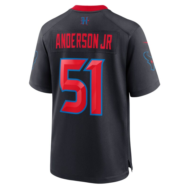 Will Anderson Jr. Houston Texans 2nd Alternate Game Jersey - Navy - Image 3