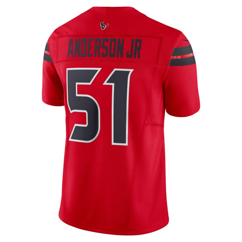 Will Anderson Jr. Houston Texans Alternate Vapor F.U.S.E. Limited Jersey - Red - Image 3
