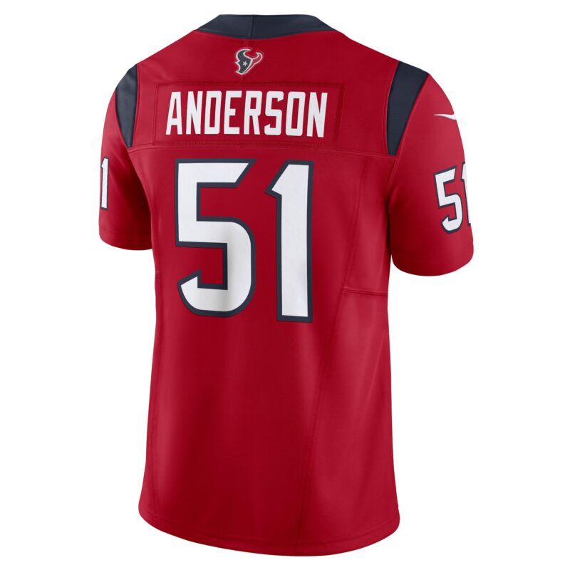 Will Anderson Jr. Houston Texans Vapor F.U.S.E. Limited Jersey - Red - Image 3