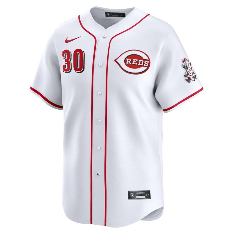 Will Benson Cincinnati Reds Home Limited Player Jersey - White - Image 2