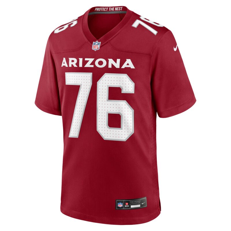 Will Hernandez Arizona Cardinals Team Game Jersey - Cardinal - Image 2