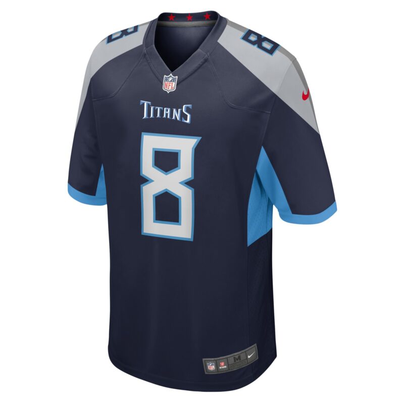 Will Levis Tennessee Titans Game Jersey - Navy - Image 2