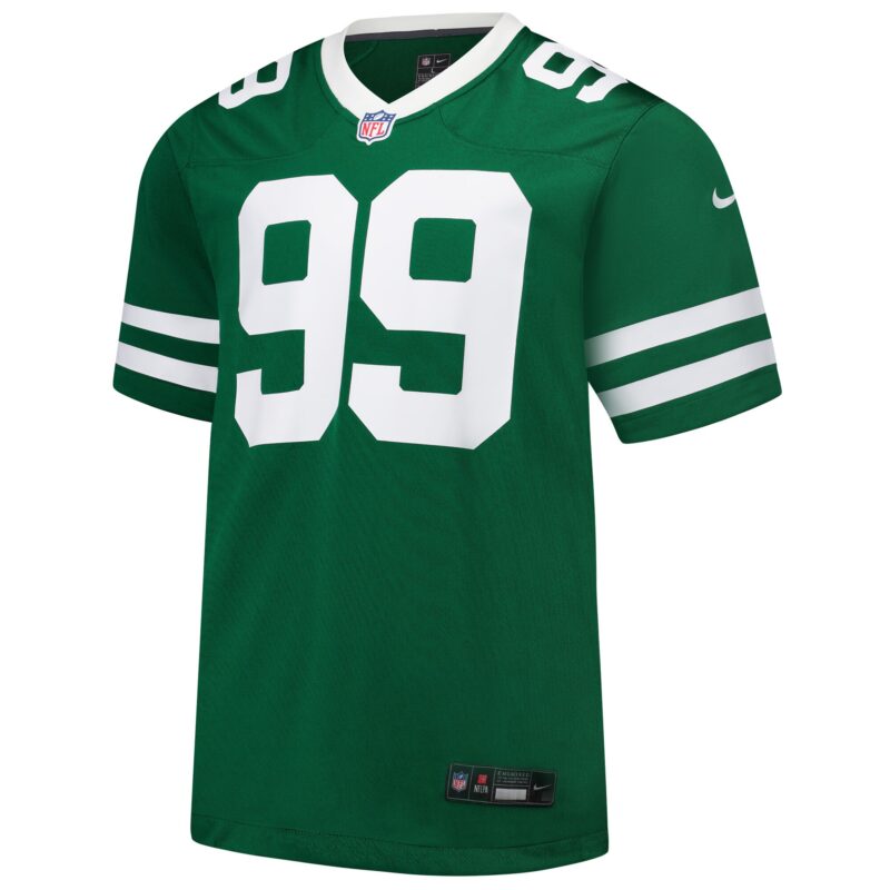 Will McDonald IV New York Jets Team Game Jersey - Legacy Green - Image 2