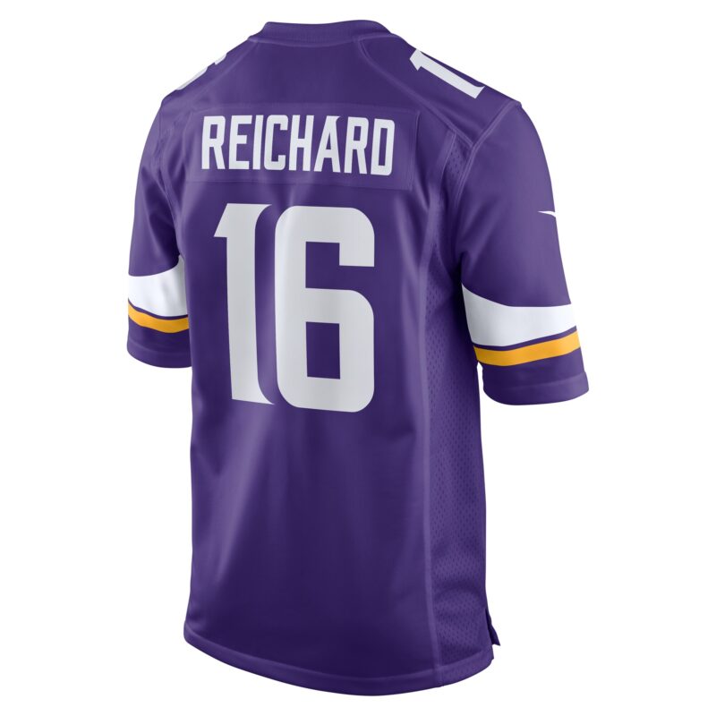 Will Reichard Minnesota Vikings Game Jersey - Purple - Image 3