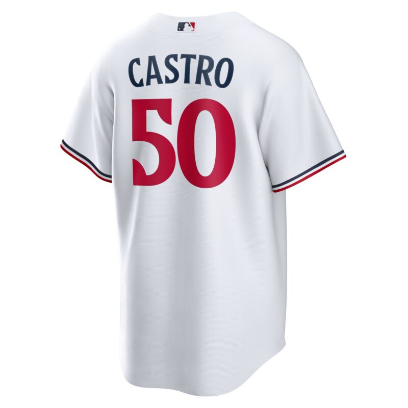 Willi Castro Minnesota Twins Home Jersey - White - Image 3