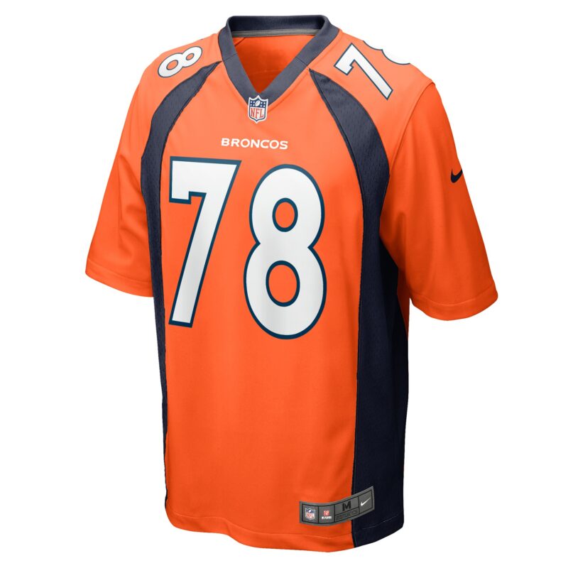 William Sherman Denver Broncos Team Game Jersey - Orange - Image 2