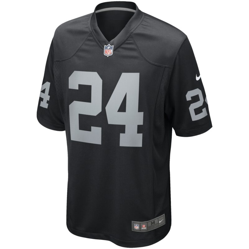 Willie Brown Las Vegas Raiders Game Retired Player Jersey - Black - Image 2