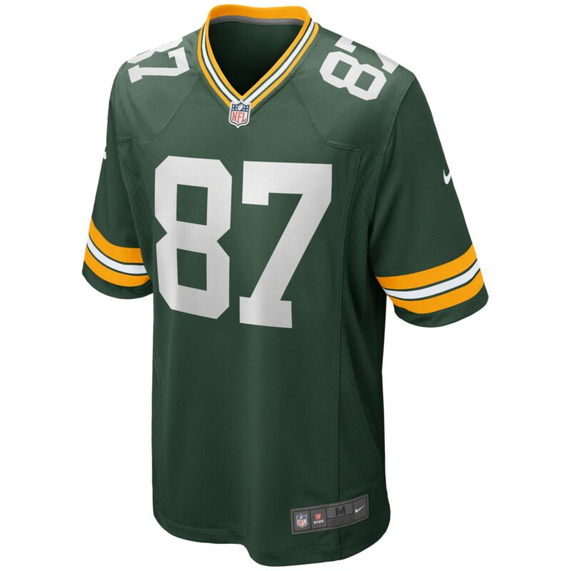 Willie Davis Green Bay Packers Game Retired Player Jersey - Green - Image 2