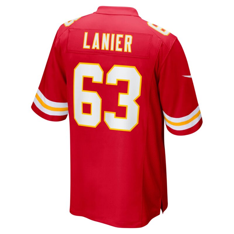 Willie Lanier Kansas City Chiefs Retired Player Jersey - Red - Image 3