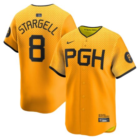 Willie Stargell Pittsburgh Pirates City Connect Limited Player Jersey - Gold