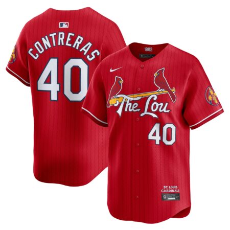 Willson Contreras St. Louis Cardinals City Connect Limited Jersey - Red