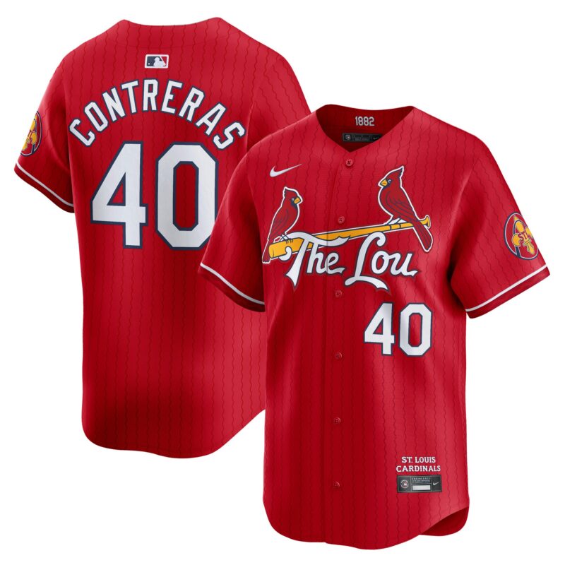 Willson Contreras St. Louis Cardinals City Connect Limited Jersey - Red