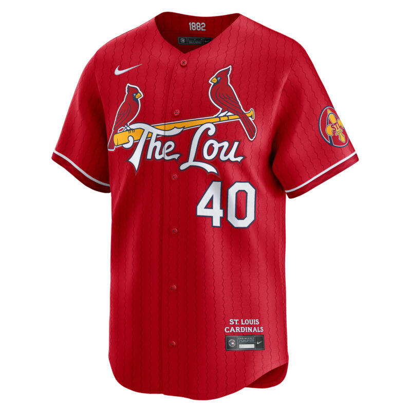 Willson Contreras St. Louis Cardinals City Connect Limited Jersey - Red - Image 2