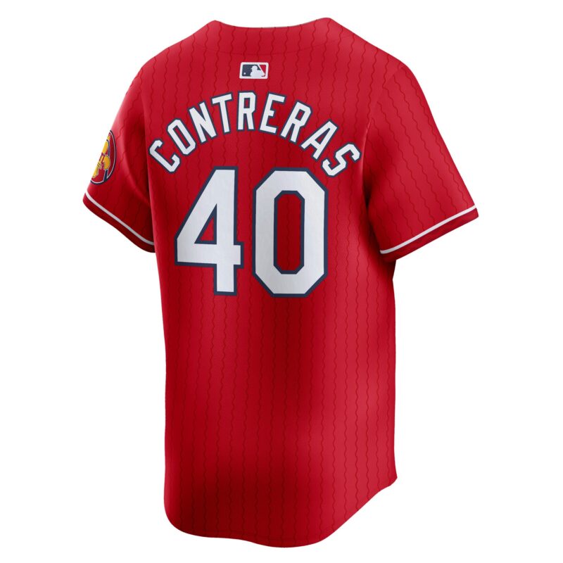 Willson Contreras St. Louis Cardinals City Connect Limited Jersey - Red - Image 3