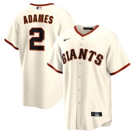 Willy Adames San Francisco Giants 1.0 Jersey - Cream
