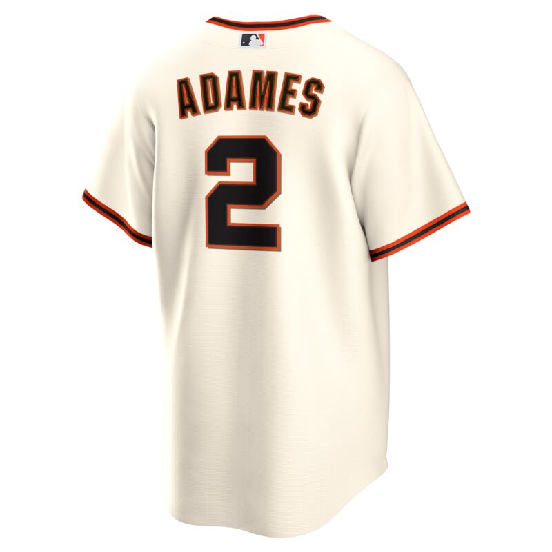 Willy Adames San Francisco Giants 1.0 Jersey - Cream - Image 3
