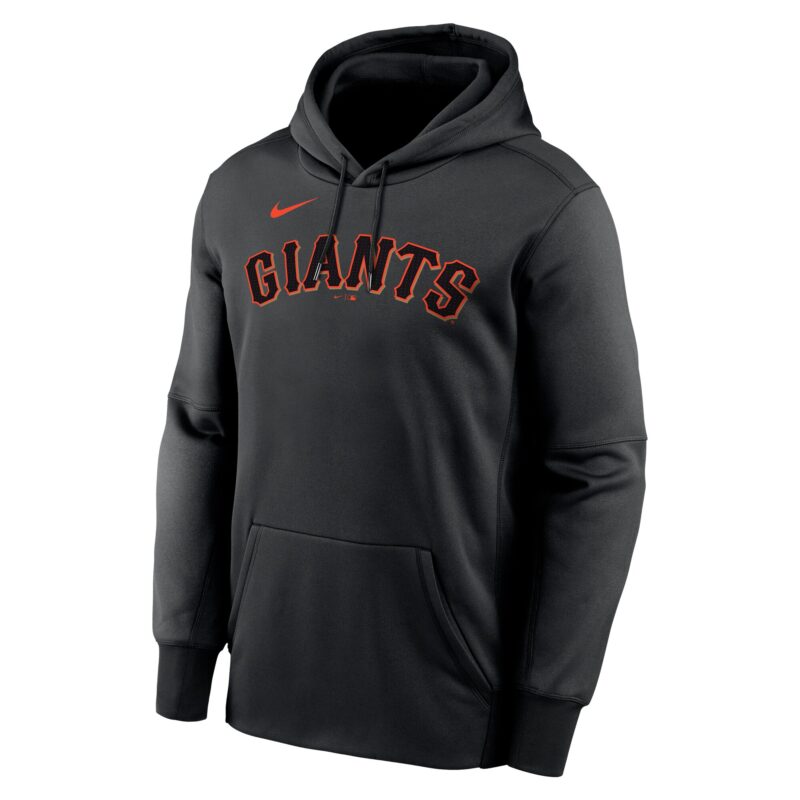 Willy Adames San Francisco Giants Name & Number Performance Pullover Hoodie - Black - Image 2