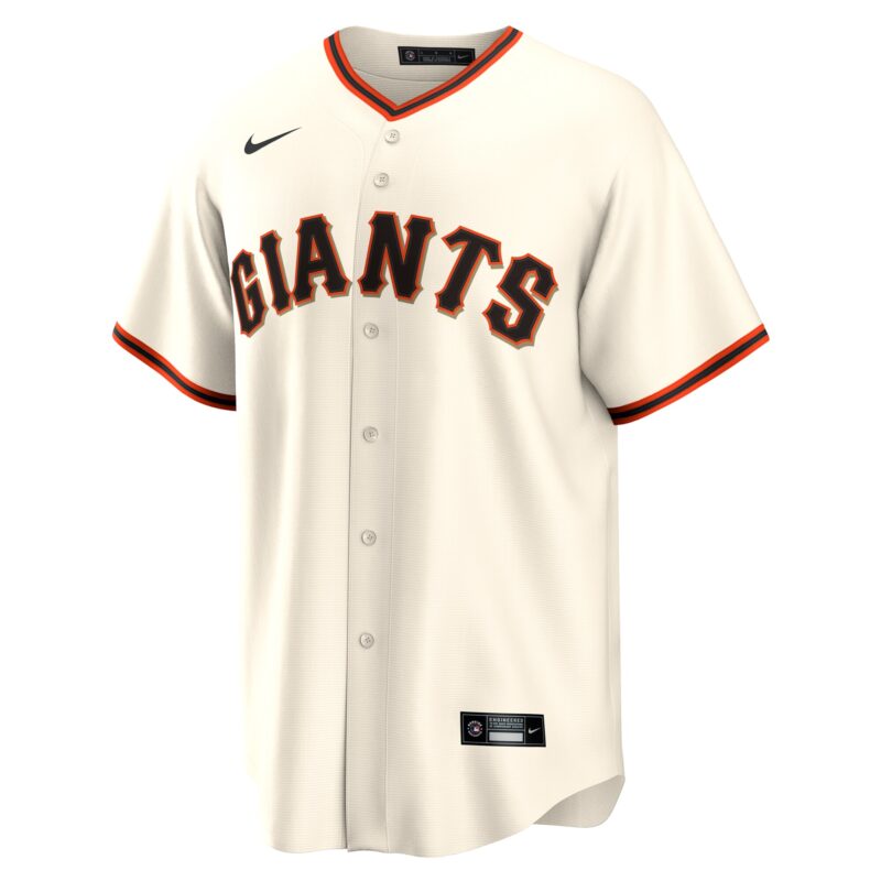 Wilmer Flores San Francisco Giants Home Jersey - Cream - Image 2