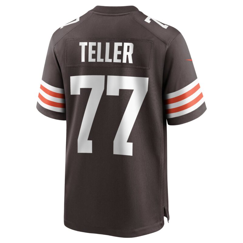 Wyatt Teller Cleveland Browns Game Jersey - Brown - Image 3