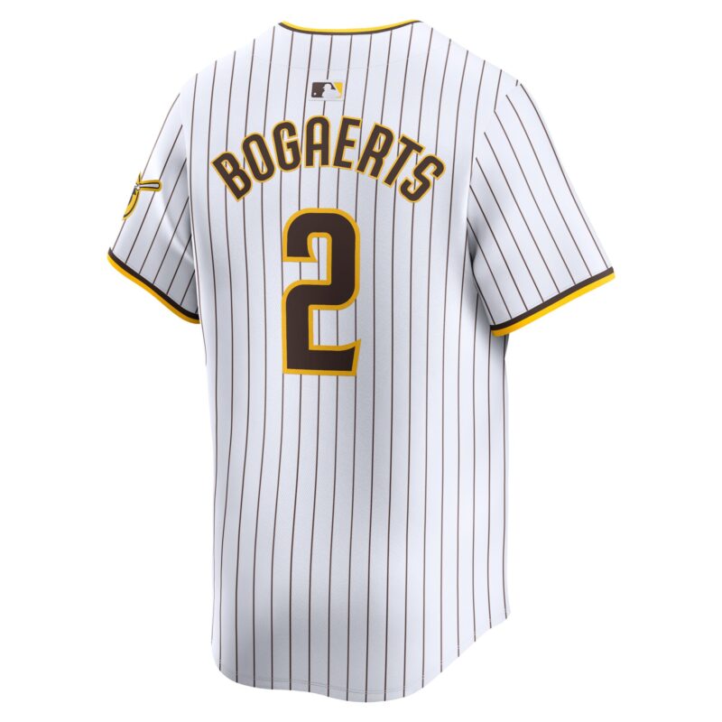 Xander Bogaerts San Diego Padres Home Limited Player Jersey - White - Image 3