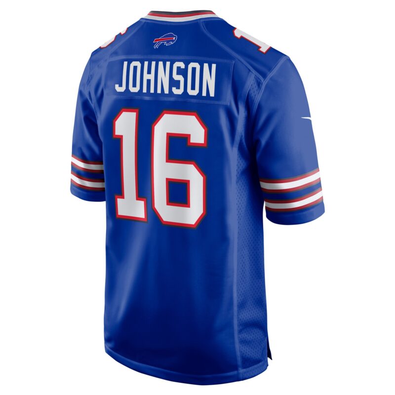 Xavier Johnson Buffalo Bills Game Jersey - Royal - Image 3