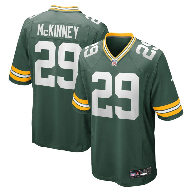 Xavier McKinney Green Bay Packers Team Game Jersey - Green