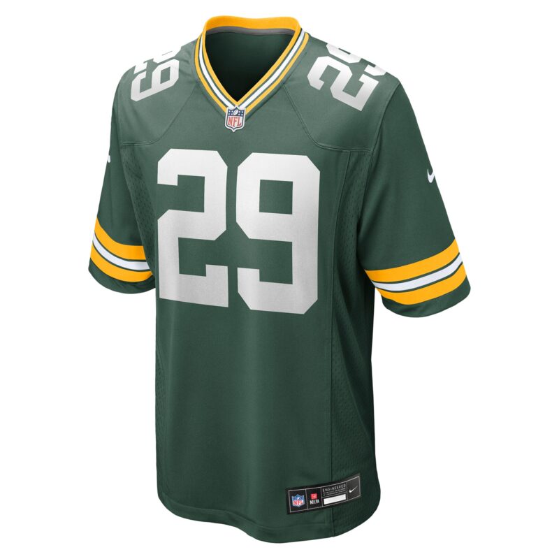 Xavier McKinney Green Bay Packers Team Game Jersey - Green - Image 2