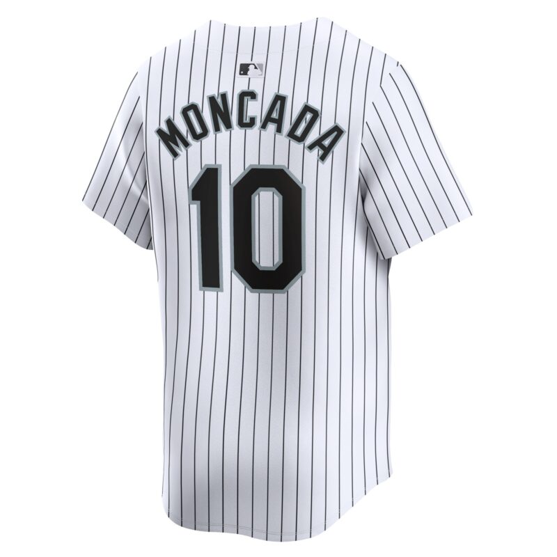 Yoan Moncada Chicago White Sox Home Limited Player Jersey - White - Image 3